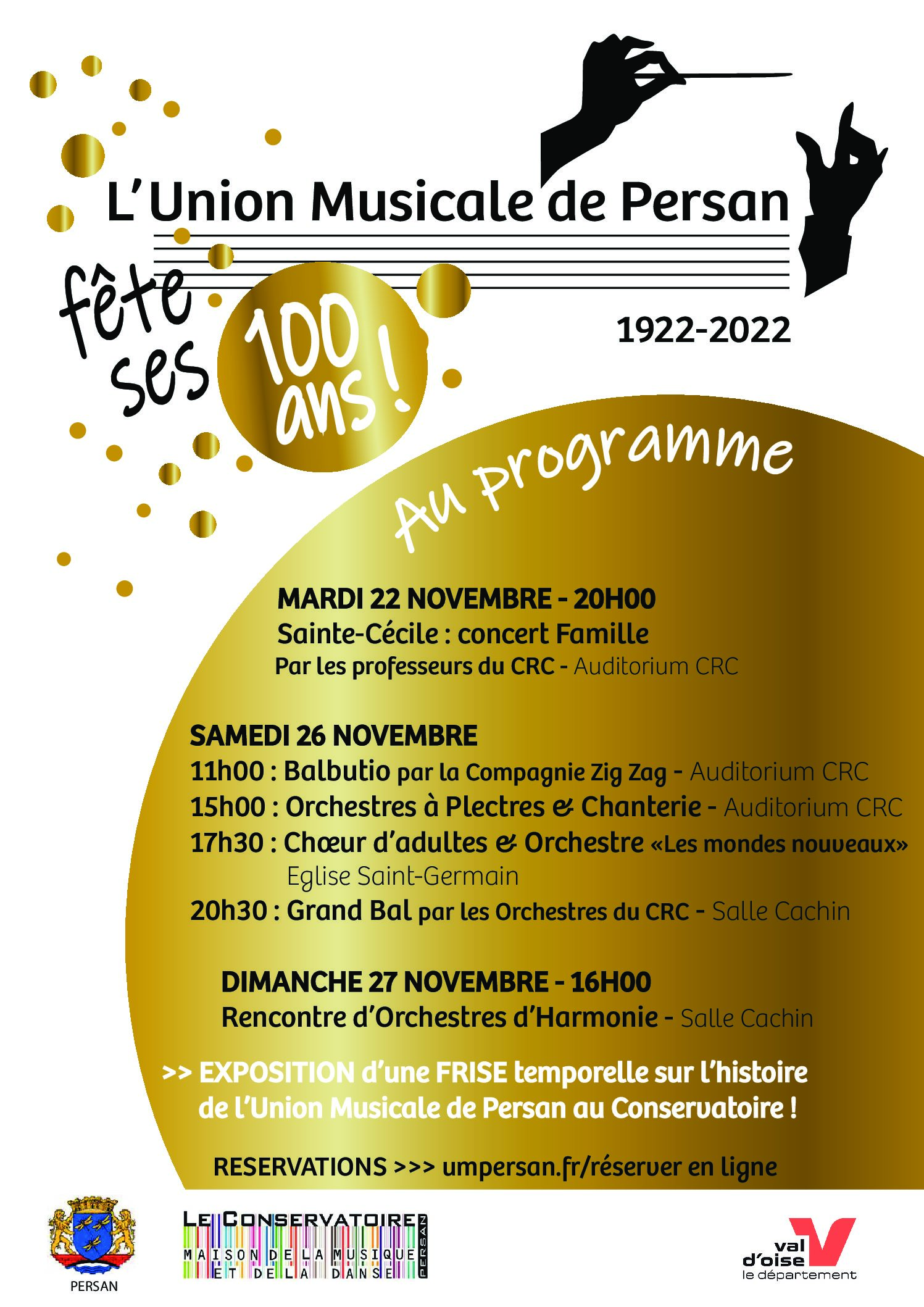 L'Union Musicale Fête  ses 100 ans !