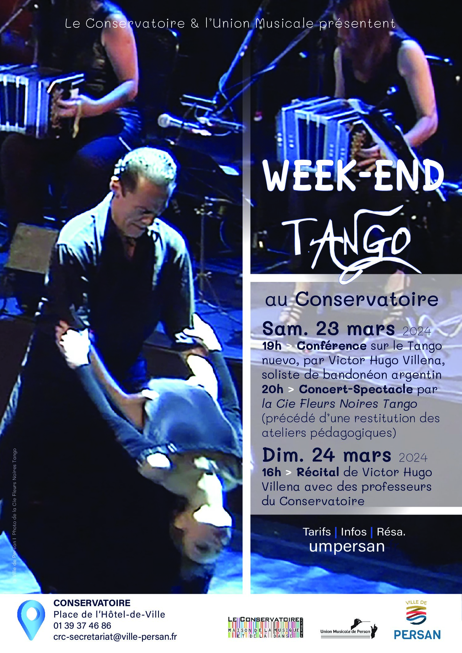 Concert "Les fleurs noires tango"