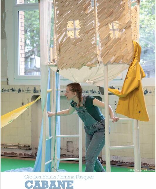 Spectacle adapté "Cabane" par la compagnie "Les EduLs"